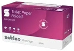Satino HiLine Toilettenpapier, 2-lagig, hochwei&szlig;, V-Falz, BT1 067790 , 1...