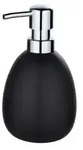 WENKO Polaris Seifenspender, 390 ml 24014100 , Farbe: schwarz / matt
