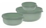 Mepal Lumina 2.0 Vorratsdosen-Set, 3-teilig 106298094700 , Farbe: nordic sage