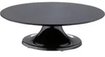 SCHNEIDER Tortenplatte aus Melamin, drehbar, &Oslash; 32 cm 227128 , Farbe: schwarz, H&ouml;he: