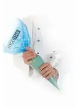 HYGOSTAR&reg; Cool Spritzbeutel 32216 , 1 Rolle = 100 St&uuml;ck