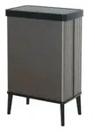 CURVER VERTO Bin HIGH Flat-Pack Abfalleimer, 54 Liter 261011 , Farbe: Perlgrau