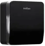 Satino Jumbo Toilettenpapierspender S, JT1 kompatibel 333405 , Farbe: schwarz