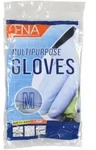 ENA Multipurpose Haushaltshandschuhe, blau 1000003820 , 1 Packung = 12 Paar,...