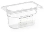 HENDI GN Beh&auml;lter Kunststoff 1/9, PP, transparent 880562 , Fassungsverm&ouml;gen:...