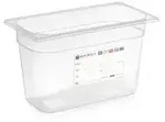 HENDI GN Beh&auml;lter Kunststoff 1/3, PP 880289 , Fassungsverm&ouml;gen: 2,5 Liter
