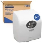 Kimberly-Clark Aquarius Slimroll Rollenhandtuchspender 7955 , Ma&szlig;e (B x L x H): 29,7