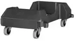 Rubbermaid Transportroller f&uuml;r Slim Jim&reg; Beh&auml;lter 1980602 , Farbe: schwarz