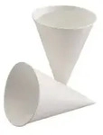 Papstar Spitzbecher f&uuml;r Wasserspender, 120 ml 88618 , 1 Karton = 25 Packungen