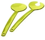 Rotho ONDA Salatbesteck 1718405073 , Farbe: lime gr&uuml;n
