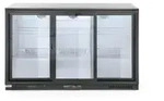 HENDI Bar K&uuml;hlschrank 303L, mit Schiebet&uuml;ren 235836 , Ma&szlig;e: (B x T x H) 500 x 1335