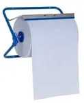 Industrierollen-Wandhalter Metall, blau