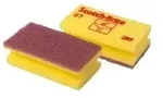 3MTM Scotch-BriteTM Schwamm 55 - 58, 70 mm x 130 mm SCH57 , 1 Packung = 10 x 10