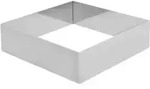 SCHNEIDER Tortenring, quadrat, 180 x 180 mm 155369 , H&ouml;he: 50 mm