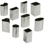 SCHNEIDER Petits-Fours-Ausstecher, Edelstahl 199530 , 9-teiliges Set