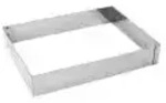 SCHNEIDER Tortenring, Rechteck 155386 , Ma&szlig;e: 22 x 30 x 4 cm