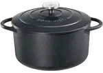 K&uuml;chenprofi Bratentopf, rund, schwarz 04 0100 10 24 , Durchmesser: 24 cm