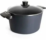 WOLL Diamond Concept Pro Kochtopf mit Glasdeckel, Induktion 128DPIL , 1 Topf,