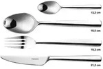 Fiskars Functional Form Besteckset, poliert, 24-teilig 1002949 , 1 Besteckset