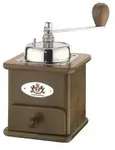 Zassenhaus Brasilia Kaffeem&uuml;hle, Buche 040012 , Ma&szlig;e ( L x B x H): 12,5 x 12 x 20