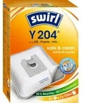 Swirl&reg; Y 204 MicroPor&reg; Plus Green Staubsaugerbeutel 4006508197675 , 1 Packung = 4