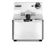 HENDI Fritteuse Kitchen Line, 6 L 205815 , Ma&szlig;e: (B x T x H) 430 x 265 x 290 mm