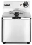 HENDI Fritteuse Kitchen Line mit Ablasshahn, 8L 205822 , Ma&szlig;e: (B x T x H) 265 x 430