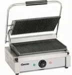 Bartscher Panini Kontaktgrill A150674 , Grillfl&auml;che: gerillt