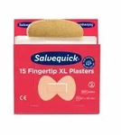 Cederroth Salvequick Fingertip XL Fingerkuppenpflaster 6454 , 1 Box = 6 x 15 St&uuml;ck