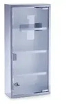 Zeller Medizinschrank, Edelstahl 18112 , Ma&szlig;e, 27 x 12 x 57 cm