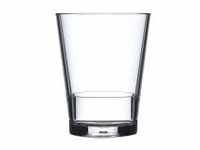 Mepal Flow Glas aus SAN-Kunststoff, transparent 106080253100 , Volumen: 200 ml