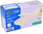 HYGOSTAR&reg; Latexhandschuhe Grip, puderfrei, wei&szlig; 2675 , 1 Packung = 100 St&uuml;ck,