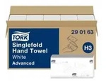 Tork Papierhandt&uuml;cher H3 Advanced, 25 x 23 cm, 2-lagig 290163 , 1 Karton = 15