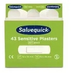 Cederroth Salvequick Sensitive Pflaster 6943 , 1 Box = 6 x 43 St&uuml;ck