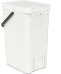 Brabantia Abfalleimer "Sort and Go", 16 Liter 109942 , Farbe: wei&szlig;