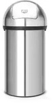 Brabantia Abfallbeh&auml;lter Push Bin, 60 Liter 484520 , Farbe: Matt Steel