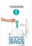 Brabantia (F) Slimline M&uuml;llbeutel, 20 Liter 37 56 44 , 1 Karton = 10 Packungen = 400