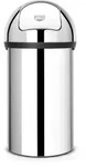 Brabantia Abfallbeh&auml;lter Push Bin, 60 Liter 402623 , Farbe: Brilliant Steel