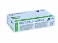Meditrade Nitril® 3000 x-long Blue Untersuchungshandschuh 1282L , 1 Packung = 100