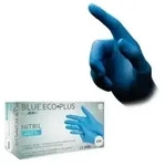 BLUE ECO-PLUS Nitrilhandschuhe, puderfrei, blau 01198-XL , 1 Packung = 100 St&uuml;ck,