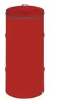 VAR Abfallsammler Kompakt-Doppelt&uuml;r 1062 , Farbe: feuerrot