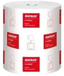 KATRIN System M 711 Papierhandtuchrolle, 2-lagig, 160 m, wei&szlig; 460102 , 1 Paket = 6