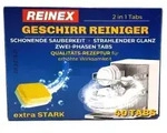 Reinex Geschirr Reiniger, 2 in 1 Tabs, extra stark 1012 , 1 Packung = 40 Tabs