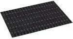 ASTRA POLY BRUSH T&uuml;rmatte, 40 x 60 cm 250015064 , Farbe: weinrot