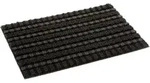 ASTRA POLY BRUSH T&uuml;rmatte, 50 x 80 cm 250040047 , Farbe: anthrazit