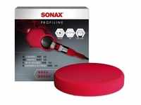 SONAX Polierschwamm PROFILINE hart, Ø 160 mm 04931000 , Farbe: rot