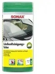 SONAX Reinigungst&uuml;cher, f&uuml;r Scheiben 04120000 , 25 T&uuml;cher in