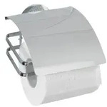 WENKO Cover Turbo-Loc Toilettenpapierhalter 21781100 , Ma&szlig;e: 12 x 9,5 x 13 cm,