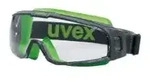 uvex u-sonic Vollsichtschutzbrille 9308245 , Farbe: grau/gr&uuml;n