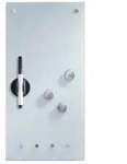 Zeller Glas Memoboard, mit Haken 11610 , Ma&szlig;e: 20 x 4 x 40 cm, wei&szlig;